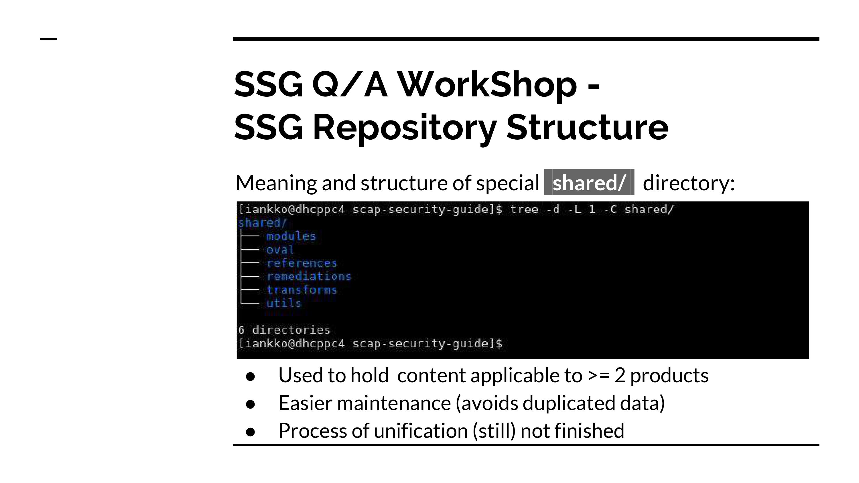 SCAP Security Guide Workshop